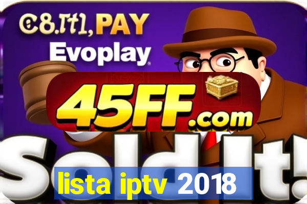 lista iptv 2018